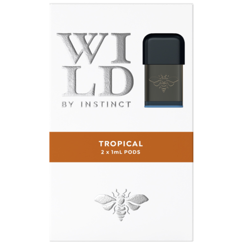 Wild By Instinct Tropical (Mango) – 0mg/ml Nicotine