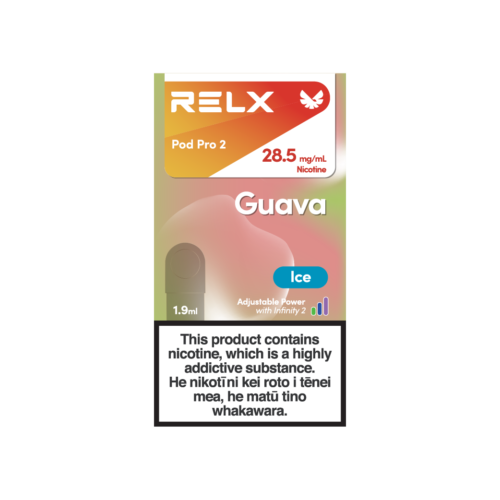RELX Guava 2x 1.9ml – 28.5mg/mL Nicotine