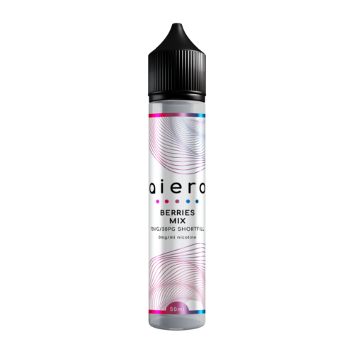 Aiero Berries Mix (Zero Nicotine) e-liquid bottle