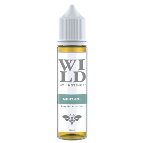 Wild by Instinct nicotine freebase e-liquid 6mg/ml menthol