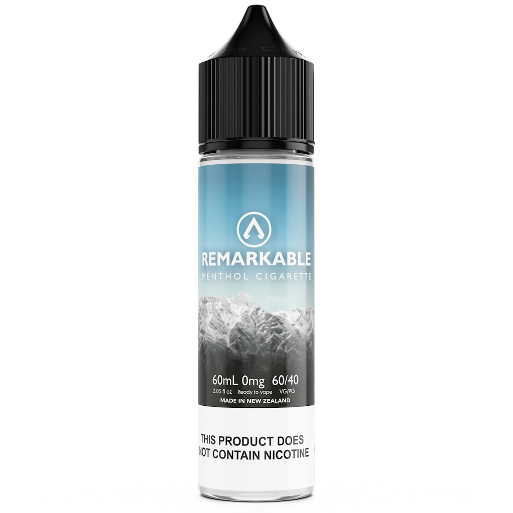 Remarkable Menthol Cigarette 60mL 0mg/mL Help Me Stop